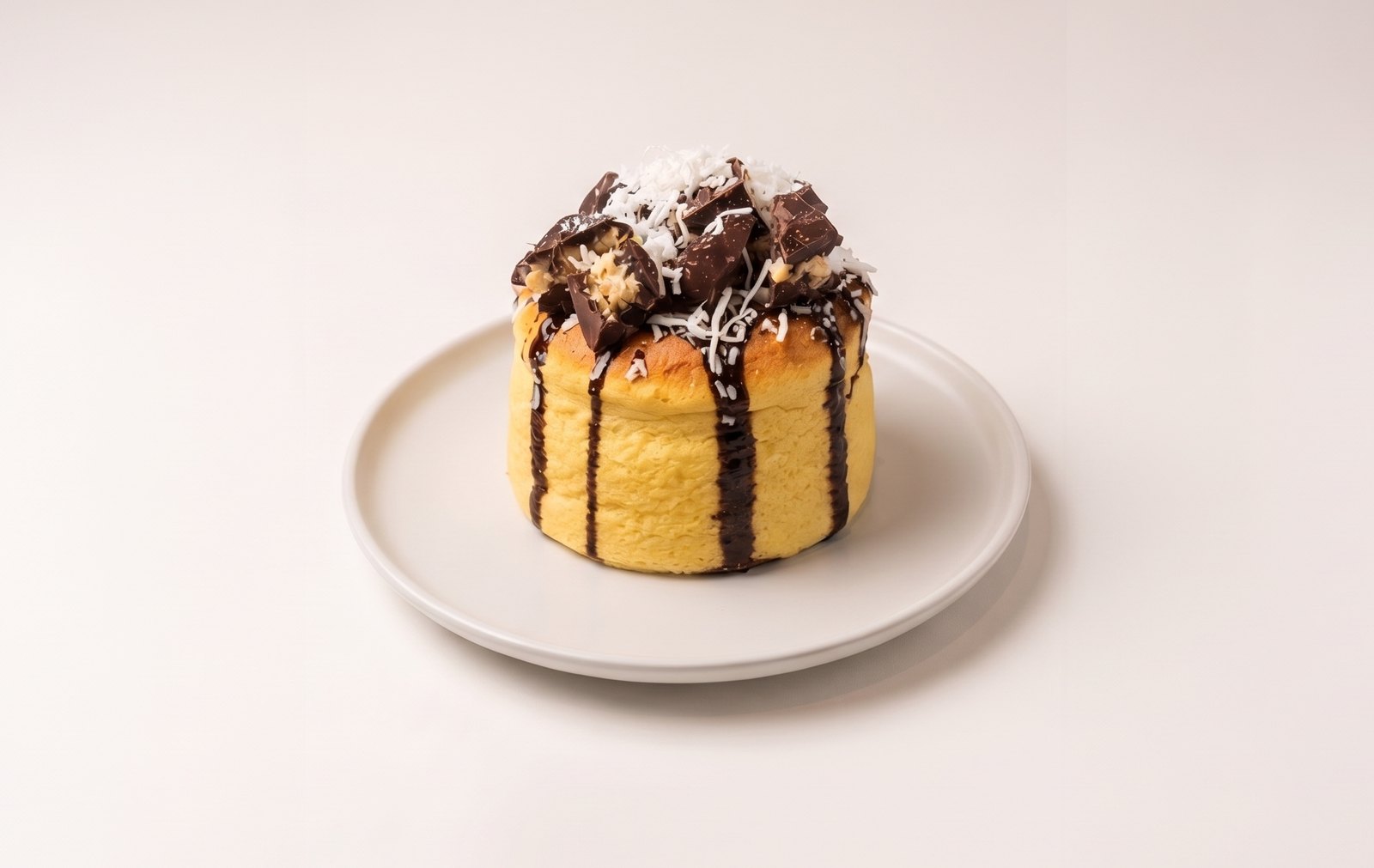 Coco-Folie — gâteau au fromage japonais Soufflé